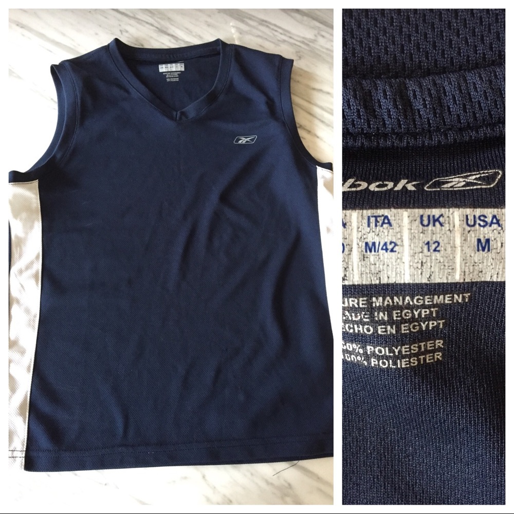 Reebok Navy Tank